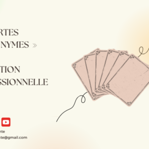 Cartes Des Acronymes Formations Pros