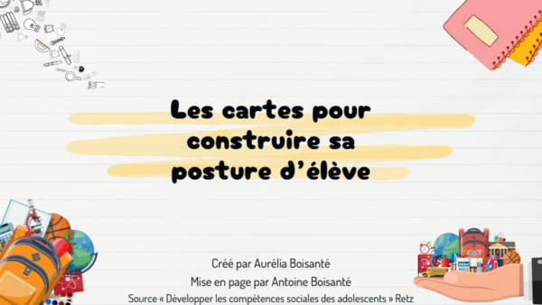 Ma Posture d'élève