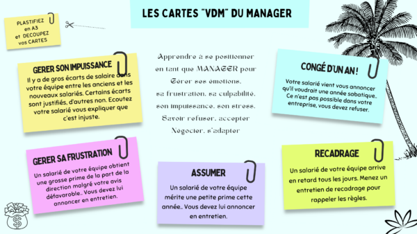 Les Cartes VDM du Manager