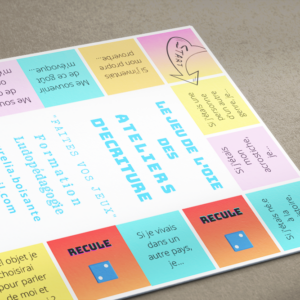 Jeu de l'oie des Ateliers d'écriture