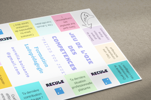 Jeu de l'oie des COMPETENCES