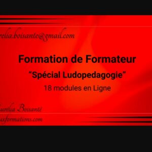 FORMATION DE FORMATEUR EN LIGNE SPECIAL LUDOPEDAGOGIE