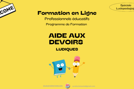 Activités ludiques pour l’aide aux devoirs – Accompagnement éducateurs | Enfants primaire & collège